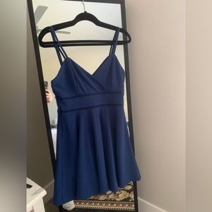 Navy blue dress